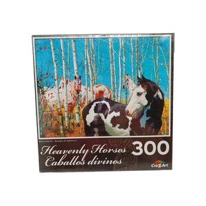 Heavenly Horses 300 Piece Puzzle Birch Grove New Sealed